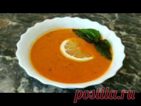 Турецкий суп с красной чечевицей. Чечевичный суп по-турецки. Суп-пюре из чечевицы без мяса.