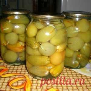Маринованные зеленые помидоры