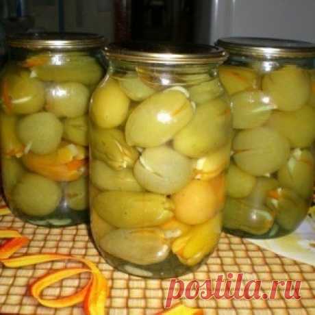 Маринованные зеленые помидоры