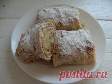 Рулет с яблоками к чаю – вкуснятина без тягомотины с тестом - Ваши любимые рецепты - медиаплатформа МирТесен