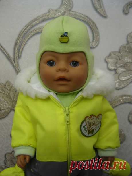 комбинезон+шлем для беби бона.