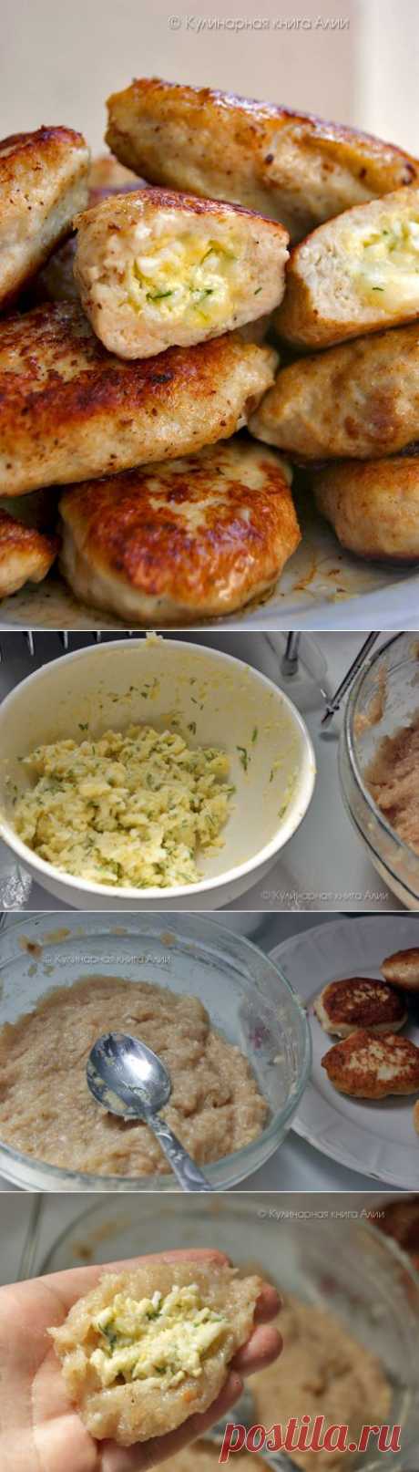 Котлеты с очень вкусной начинкой от Алии!