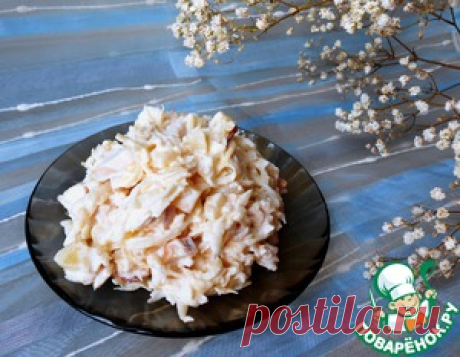 Салат с сельдереем, ананасом и курицей - кулинарный рецепт