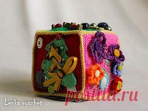 Развивающий кубик, мастер-класс, описание - Ярмарка Мастеров - ручная работа, handmade