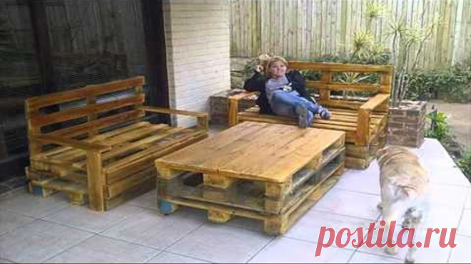 Мир поделок и самоделок идеи для дачи и сада из деревянных поддонов своими руками