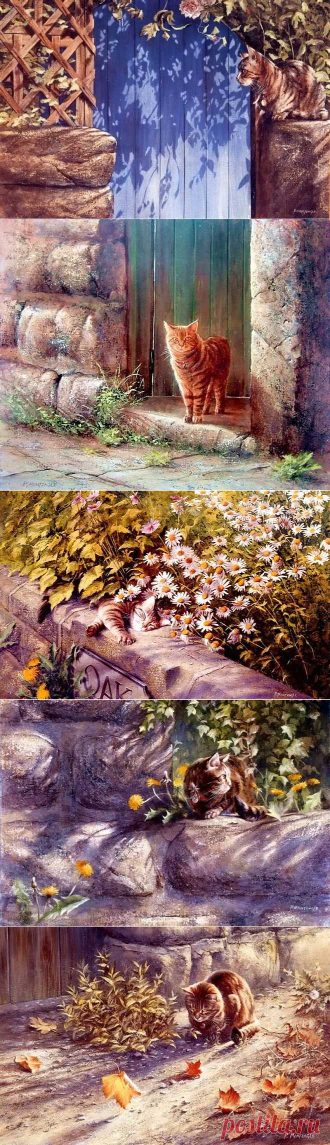 Кошка сделана из меха, из желаний и загадки.