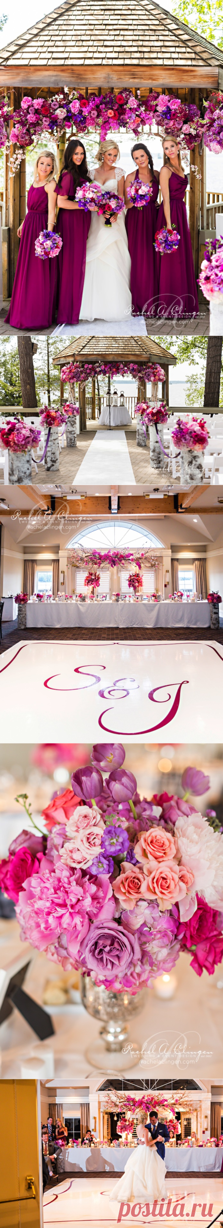 A Colourful Muskoka Wedding At Taboo Resort - Rachel A. Clingen Wedding Design and Decor