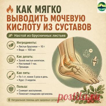 Как мягко выводить мочевую кислоту из суставов