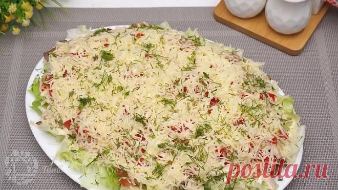 Вкуснейший САЛАТ Пикантная нотка на Новогодний и Рождественский стол 2020! Нравится Всем!