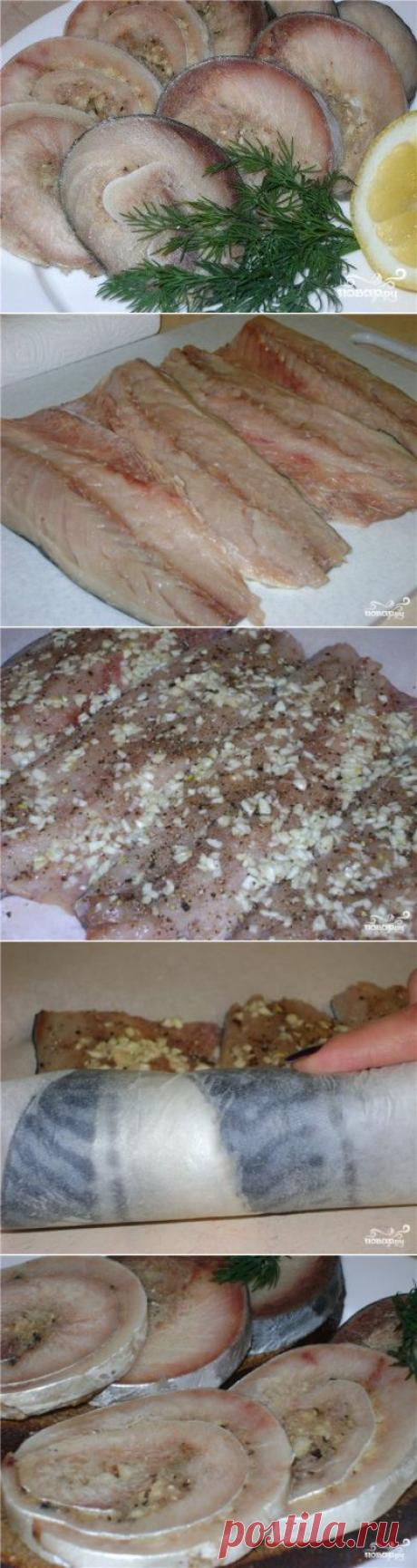 Рулет из скумбрии фирменный