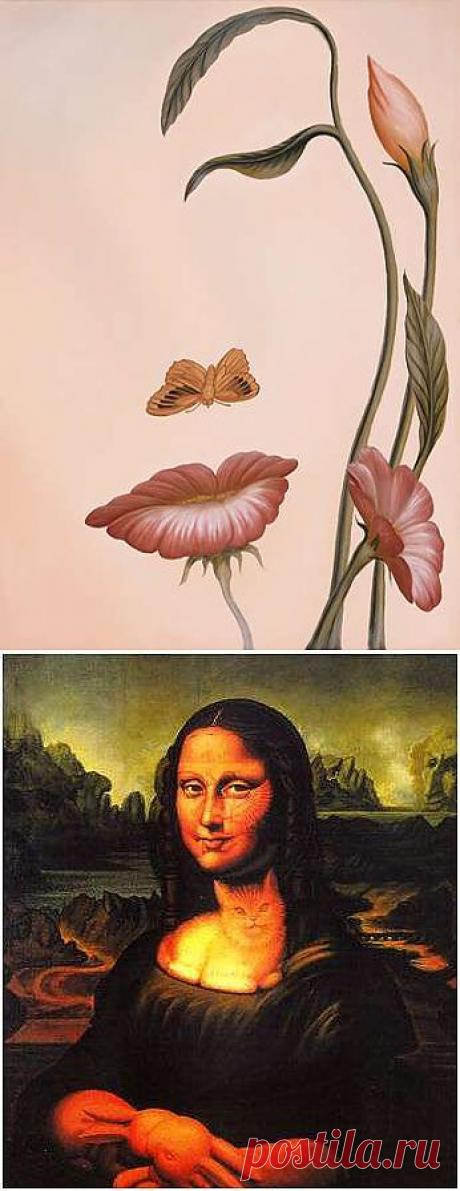 Чудесные превращения мексиканского художника Octavio Ocampo. | Наслаждение творчеством