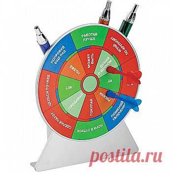 Подставка для канцтоваров «Дартс» с дротиками на магните - 148,00 р.