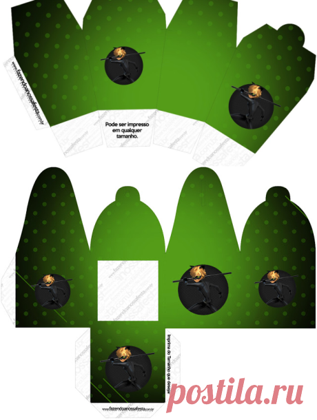 Cat Noir: Cajas para Imprimir Gratis. | Ideas y material gratis para fiestas y celebraciones Oh My Fiesta!
