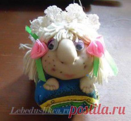 Кукла-попик из колготок. МК + видео | lebedushkca.ru