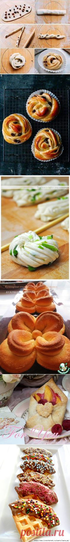 Красивейшая выпечка, МК в фотографиях, много интересных идей, часть 3