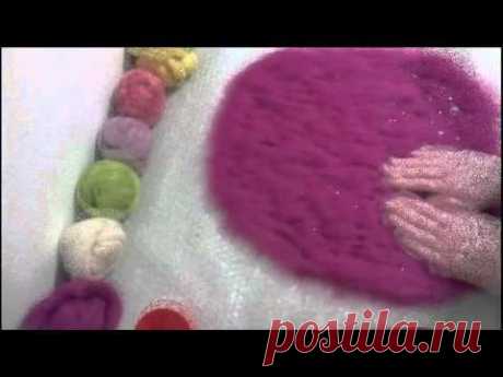 wool felting bag # for girl # валяная сумочка для девочки