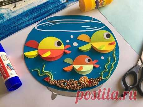 Создаем аквариум с рыбками