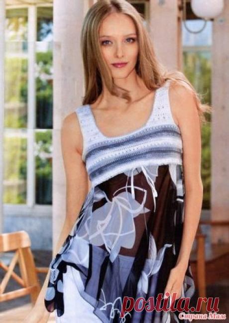 . Комбинированные модели: ткань+крючок. Схемы. Часть 3. Продолжение!  Начало здесь:  https://www.stranamam.ru/  https://www.stranamam.ru/   Ещё схемы лифов:  Спасибо за внимание!  Всем желаю творческих успехов!