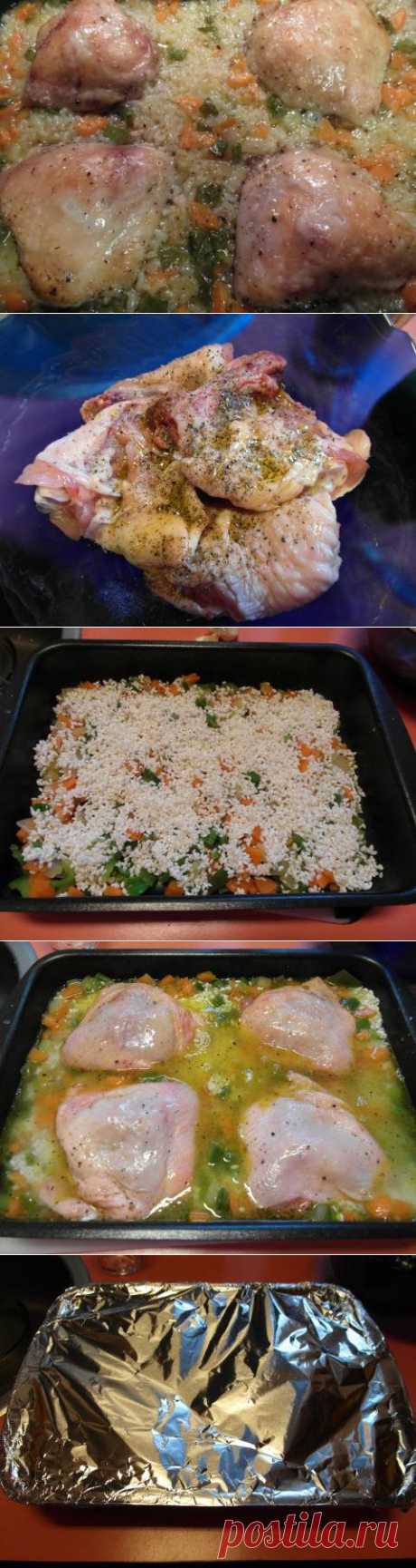 &quot;Ленивый&quot; рис с овощами и курицей (с уроков домоводства) | 4vkusa.ru