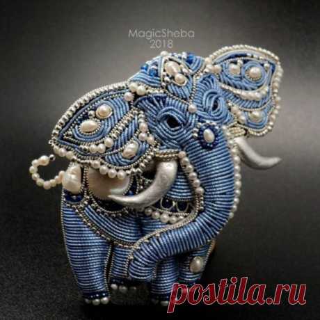 (11) Gallery.ru / Foto #159 - broches textiles y con cuentas -6 - Vladikana