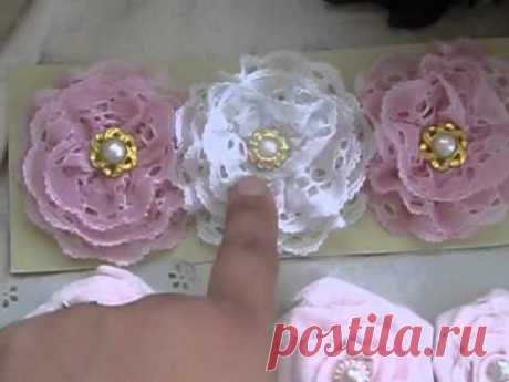 HI Gorgeous People hope u like these flowers I have made recently :) - YouTube