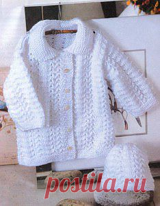 Пальто и шапочка &#171;Пушистый снежок&#187;  | Рукоделие &#8212; мое хобби