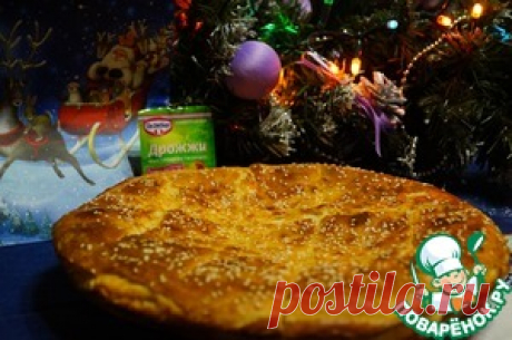 Сырный пирог &quot;Воздушный&quot; - кулинарный рецепт