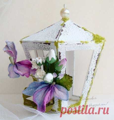 Фонарик из картона - Бумаготворчество