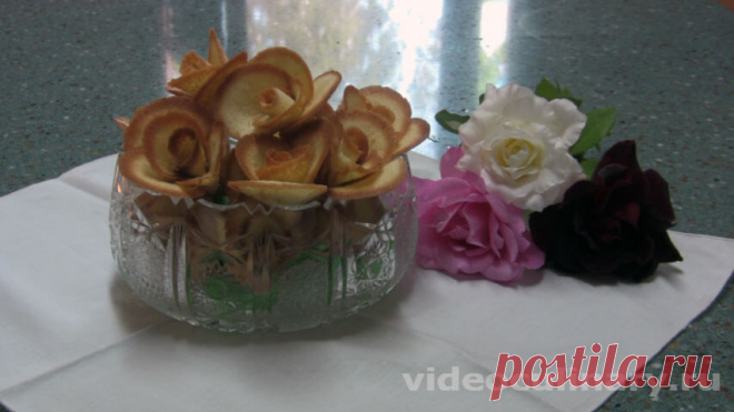 Розы к чаю – Рецепт Красивого Печенья и Украшения Торта