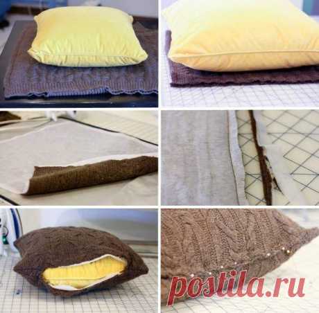 Дополните декор комнаты яркими оригинальными подушками