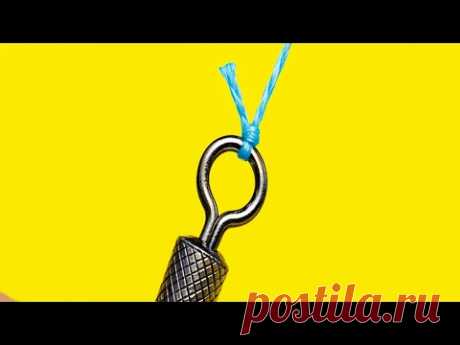 Вы не поверите, насколько ЛЕГКО завязать ИДЕАЛЬНЫЙ рыболовный узел. Davy knot - один из самых известных рыболовных узлов который используется для привязывания крючков вертлюгов и блёсен. Как привязать вертлюжок к основной леске - нужно знать обязательно, самые распространенные рыболовные узлы для привязывания вертлюжка являются обязательным элементом знания каждого, уважающего себя, рыболова. Прочность узла составляет 97%.I