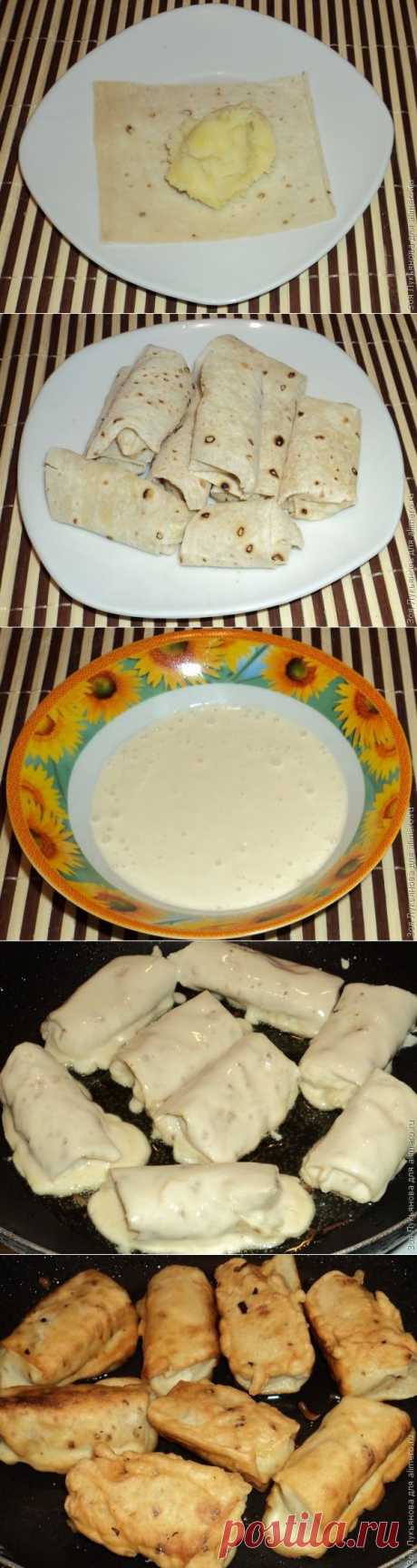 Пирожки с картошкой «Ленивая хозяйка» | Банк кулинарных рецептов