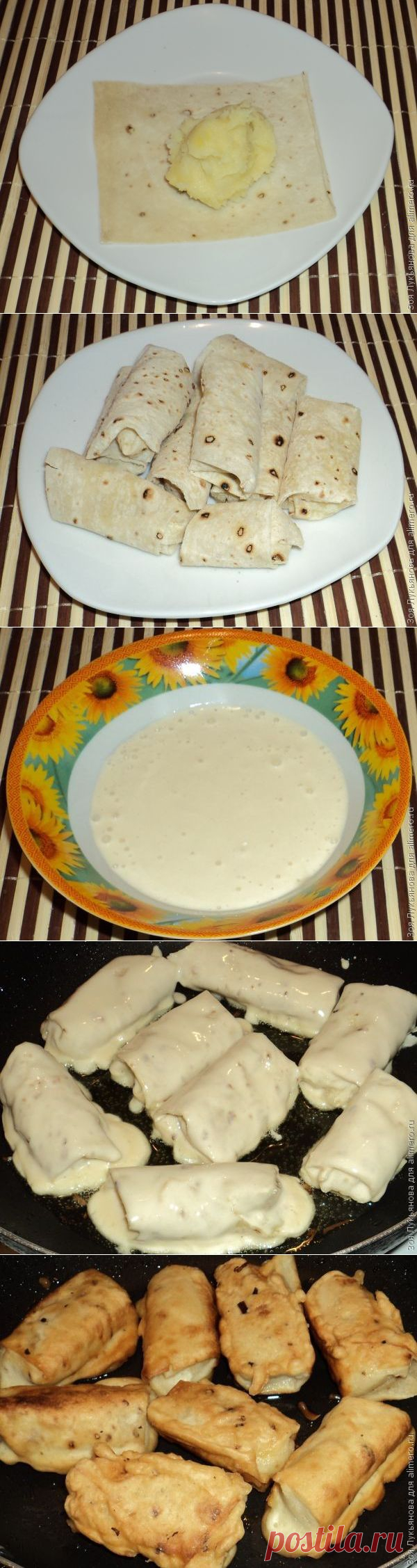 Пирожки с картошкой «Ленивая хозяйка» | Банк кулинарных рецептов