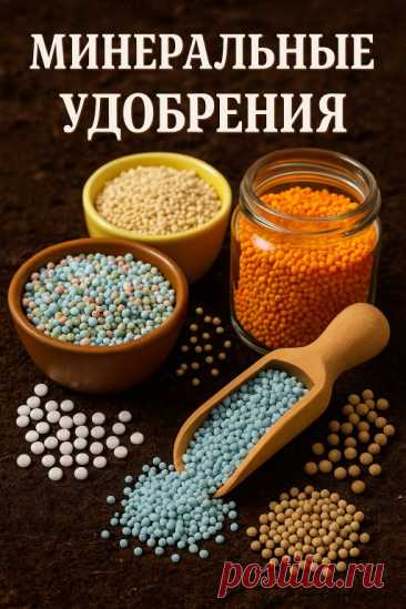 Минеральные удобрения: простая шпаргалка для богатого урожая! Краткий... | Интересный контент в группе Любимая Дача