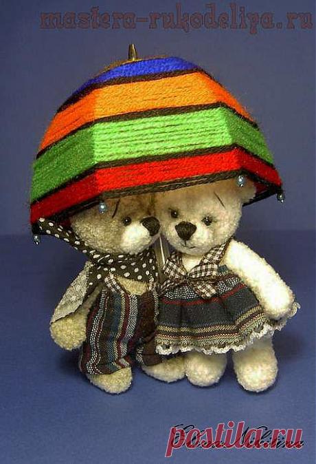 Фото мастер-класс: Мини зонтик для тедди - Полезные мелочи