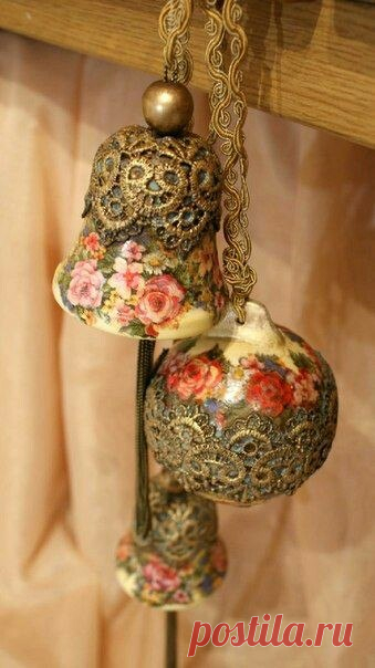 Идеи для декора новогодних украшений – 74 фотографии