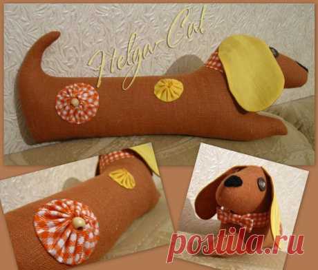 Собачка-такса - советы по шитью ПЛЮС полезное про припуски