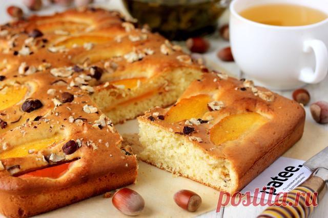 Пирог с хурмой и фундуком - Ева.Ру