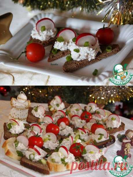 Паштет из сельди с творогом и орехами - кулинарный рецепт