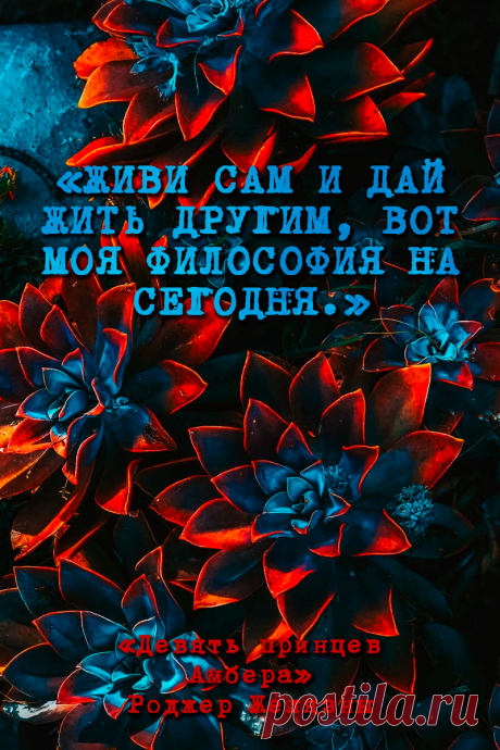 Девять принцев Амбера (Хроники Амбера) - Роджер Желязны #Цитаты