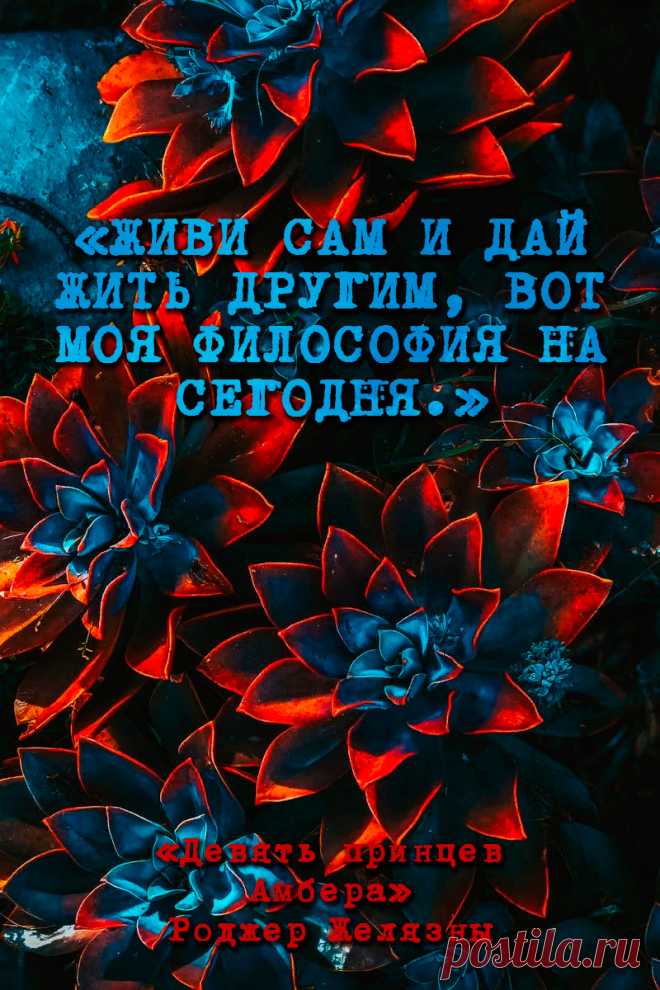 Девять принцев Амбера (Хроники Амбера) - Роджер Желязны #Цитаты