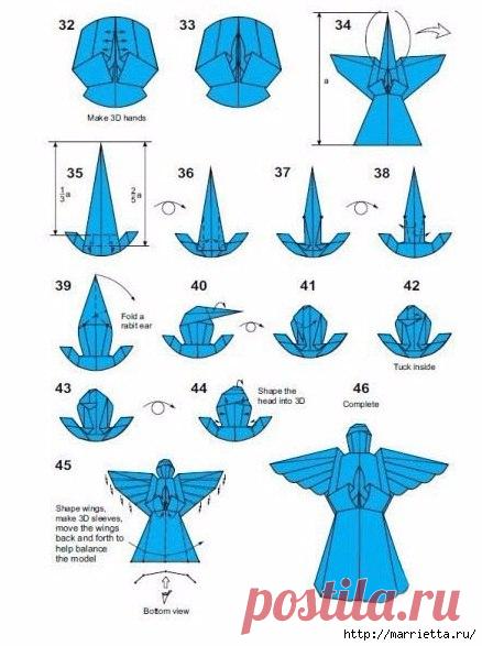 Рождественский ангел своими руками — Сделай сам, идеи для творчества - DIY Ideas