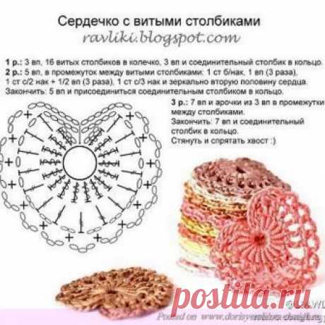Идея + Крючок + Схема = Сердечко. (подборка)