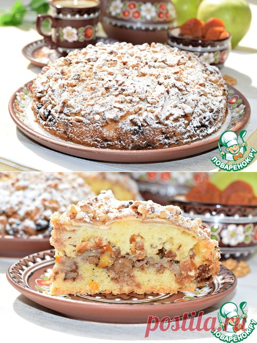 Пирог "Восточная сказка" - кулинарный рецепт