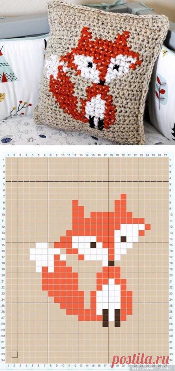 Лисички, схемы для вязания и вышивки / Вязание для кукол / Бэйбики. Куклы фото. Одежда для кукол