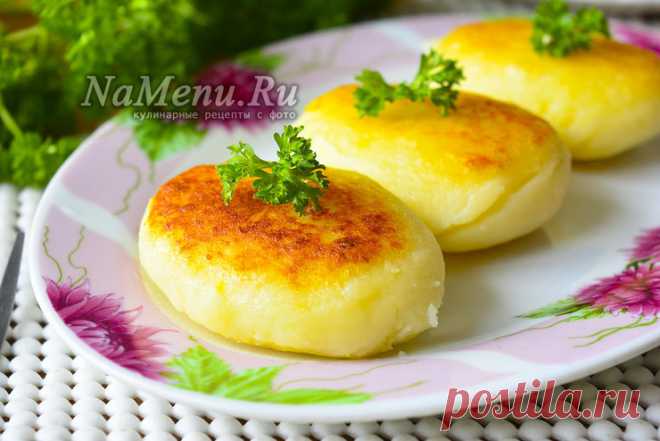 Постные картофельные котлеты, рецепт с фото пошагово