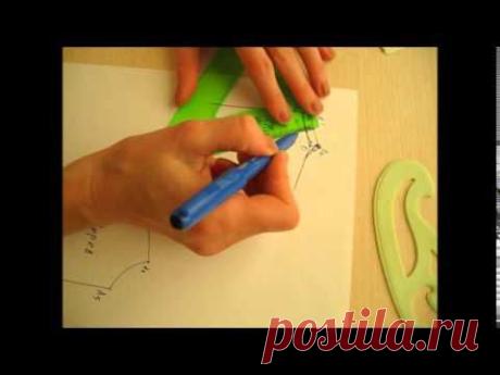 Воротник-стойка цельновыкроенная с лифом
