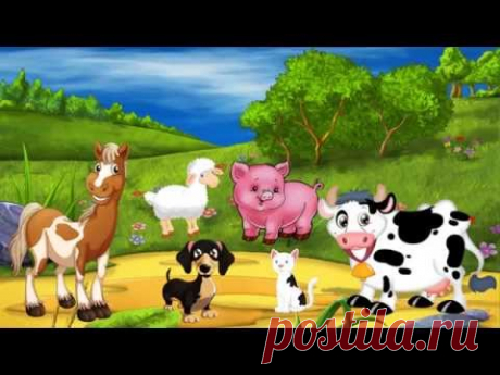 "Песенка про животных" для самых маленьких
