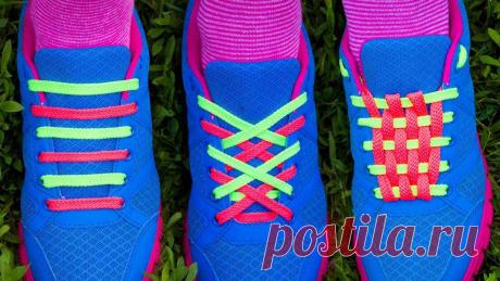 Как красиво завязать шнурки на ботинках: варианты и рекомендации . Милая Я