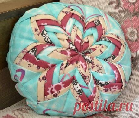 Patchwork pillow | Все о рукоделии: схемы, мастер классы, идеи на сайте labhousehold.com